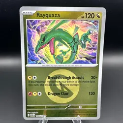 Rayquaza (Energy Symbol Pattern) 153/217 Ascended Heroes Pokemon Reverse Holo NM - Image 1