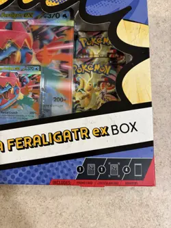 Pokemon Ascended Heroes Mega Feraligator EX box - Image 2