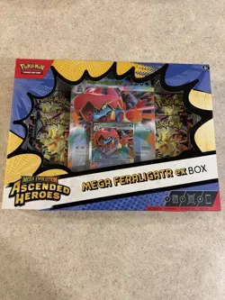 Pokemon Ascended Heroes Mega Feraligator EX box - Image 4