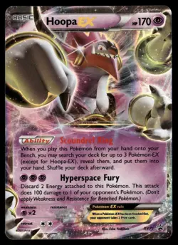 Hoopa EX XY71 Holo Promo XY Promo Pokemon LP - Image 1