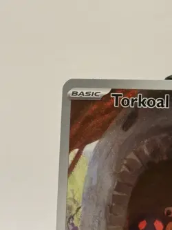 Pokemon TCG Torkoal 172/167 Sv06 Twilight Masquerade IR Holo Full Art Eng 2024 - Image 3