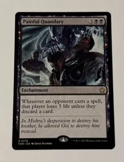 MTG Painful Quandary - Foundations LP - Image 1