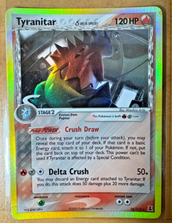 Tyranitar - Delta Species Holo - Reverse 16/113 - Pokemon TCG - DAMAGED - Image 1