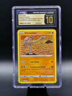 Pokemon TCG | Hitmonlee 011/034 | CGC Pristine 10 - Image 1