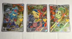 Pokemon First partner Series 2 Johto set - Image 1