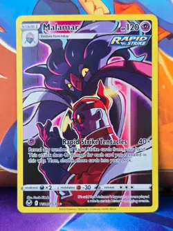 Malamar TG06/TG30 Alternative art Ultra Rare Pokemon TCG Silver Tempest - Image 1