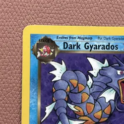 Pokemon TCG Dark Gyarados 25/82 Team Rocket 2000 Non Holo Rare - LP/MP - Image 5