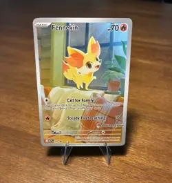 Fennekin-80 Pokemon Center Stamped Promo Chaos Rising - Image 1