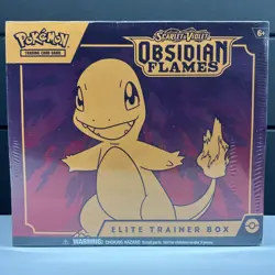 Pokemon TCG Scarlet & Violet Obsidian Flames Elite Trainer Box ETB SEALED NEW - Image 1