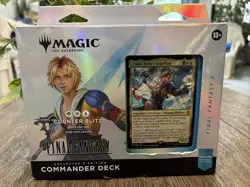 MTG Final Fantasy Tidus Collector’s Edition Counter Blitz Commander Deck - Image 1