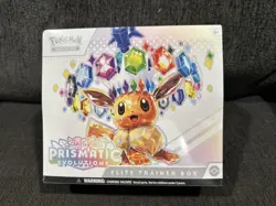 NEW UNOPENED Prismatic Evolutions Elite Trainer Box ETB Scarlet & Violet - Image 1