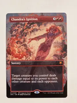 Chandra's Ignition M0089 Regular (Borderless) Special Guests MTG NM - Image 1