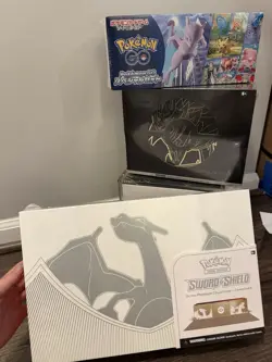 4 Pokemon Boxes Charizard UPC Zacian Premium Celebrations ETB JP Pokemon GO Set - Image 4