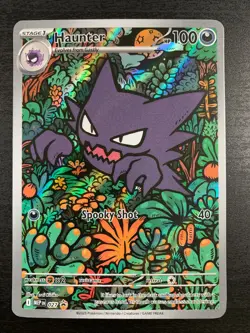 2025 Mega Evolution Haunter Holo Black Star Promo #027 - Image 1