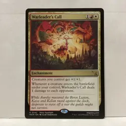 MTG Warleader's Call Magic: The Gathering Murders at Karlov Manor #0242 - Image 1