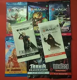 8 Random Sealed Booster Packs (Play/Set/Draft/Universes Beyond) MTG - Image 1