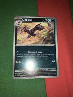 Pokemon - Liepard 115/182 - Paradox Rift - Reverse Holo - NM/M - Image 2