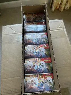 6x Stellar Crown Booster Box Pokemon TCG *Open Case* - Image 2