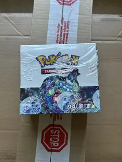6x Stellar Crown Booster Box Pokemon TCG *Open Case* - Image 3