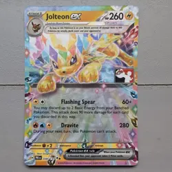 Jolteon EX Play! Pokemon Stamp - 030/131 - Prize Pack Series 7 - Image 1