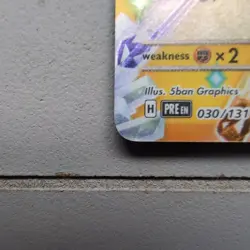 Jolteon EX Play! Pokemon Stamp - 030/131 - Prize Pack Series 7 - Image 2