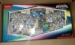 X2 Pokemon Prismatic Evolutions Lucario EX & Tyranitar EX Premium Collection - Image 1
