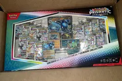 X2 Pokemon Prismatic Evolutions Lucario EX & Tyranitar EX Premium Collection - Image 2