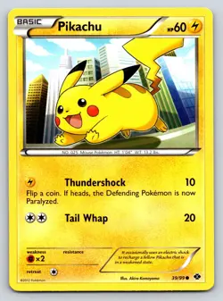 Pikachu 39/99 Pokemon Next Destinies Regular - Image 1