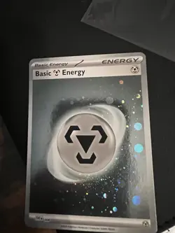 Pokemon 151 Steel Holo Energy HD Swirl Galaxy Cosmo Foil Variant 008 NM - Metal - Image 1