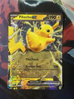 Pikachu ex 063/193 NM/M Scarlet & Violet: Paldea Evolved Pokemon TCG - Image 1