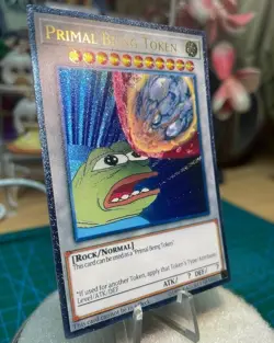 OP14-EN003 Nibiru, The Primal Being Ultimate Rare Foil Token YuGiOh! - Image 2