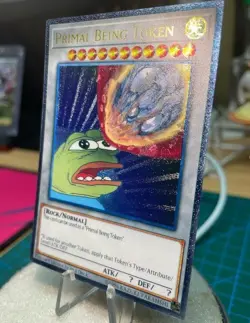 OP14-EN003 Nibiru, The Primal Being Ultimate Rare Foil Token YuGiOh! - Image 3