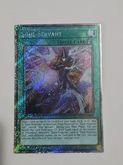 Yugioh! Soul Servant - RA03-EN271 - Platinum Secret Rare - 1st Edition Near Mint - Image 1