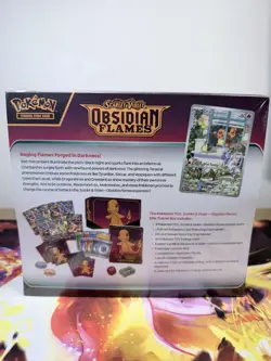 Pokemon TCG Scarlet & Violet Obsidian Flames Elite Trainer Box New & Sealed ETB - Image 3