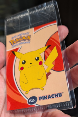Pikachu #25 Danone Promo Sealed French Pokemon Card - Image 2