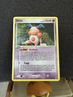 Pokemon TCG Ditto Card Mr. Mime Regular Delta Species 38/113 - Image 1