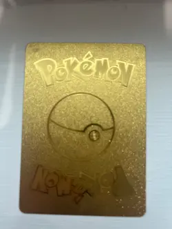 Shining Charizard 107/105 Gold metal Card Pokemon Card 1st Edition - Image 2