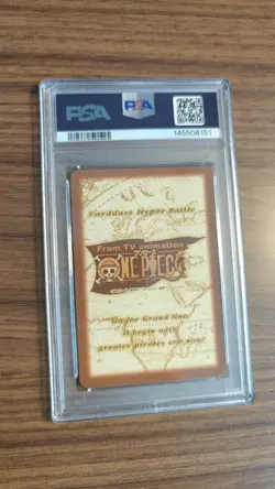 Nami Hyper Battle Treasure Pack Holo Cardass Card ONE PIECE Japanese PSA 9 - Image 2