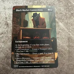 Black Market Connections - Custom Art MTG Magic The Gathering Playtest Card - Image 1