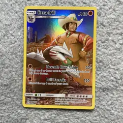Excadrill & Clay 246/236 Cosmic Eclipse NM Trainer Secret Rare Pokemon Card - Image 1