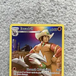 Excadrill & Clay 246/236 Cosmic Eclipse NM Trainer Secret Rare Pokemon Card - Image 2