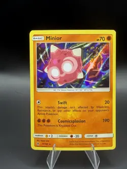 Pokemon Card Minior Guardians Rising Holo Rare 77/145 Near Mint - Image 1