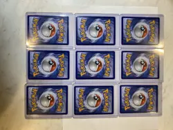 Pokemon Complete Series 2 First Partner Illustration Set Of 9 Cards NM! - Image 2