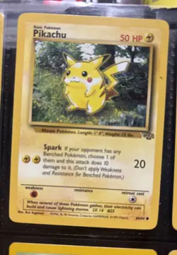 Pokemon TCG 9 Card Lot - Vintage Card Lot - Pikachu, Mantine, Meowth Jungle Neo 731329511228 - Image 4