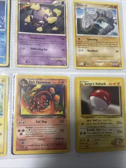 Pokemon- TCG Trading Card Lot - Team Rocket - Gym Heroes - Chameleon Voltorb 636996769739 - Image 5