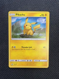 Pikachu Pokemon SM183 Cosmos Holo Black Star Promo TCG Card NM #3 - Image 1