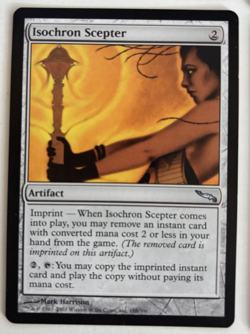 MTG Commander Staples Lot - 6 Cards - 2x Isochron Scepter, Geth's Grimoire + - Image 5