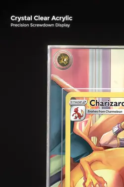 Charizard TG03 Pokemon Display Case • Extended Art • CARD NOT INCLUDED - Image 3