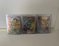Pokemon TCG First Partner Illustration Collection Series 2 Johto Starters Set - Image 1