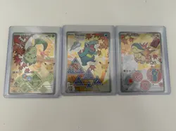 Pokemon TCG First Partner Illustration Collection Series 2 Johto Starters Set - Image 2